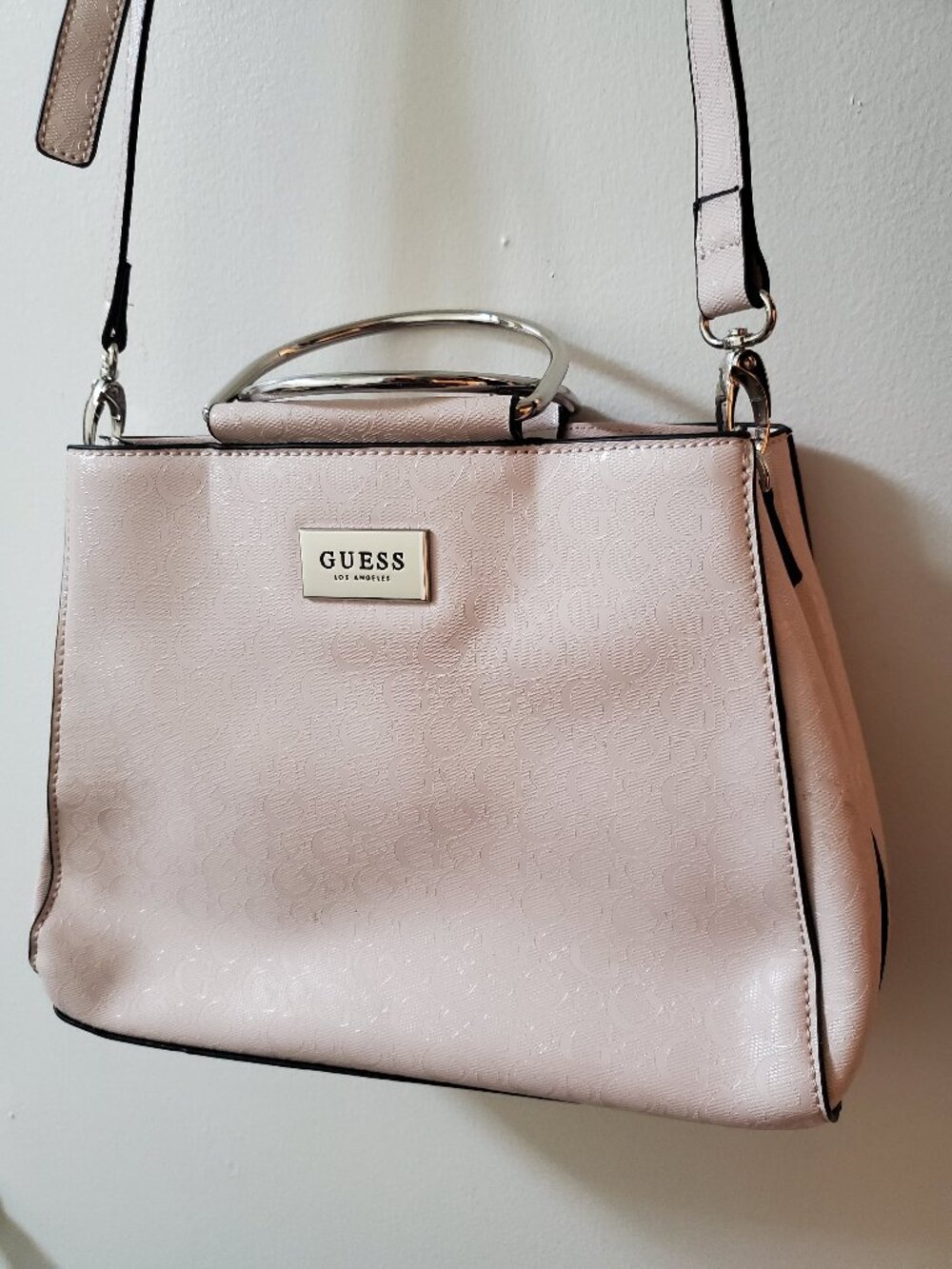 Pink GUESS Crossbody - Picture 2 of 16